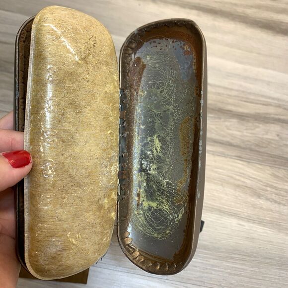 GUCCI GG 4214 GB5 BLXK 54/16/135 FLEX HINGE EYEGLASSES FRAME w/ Case Dust Cloth - Picture 5 of 16